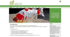 Desktop Screenshot of fokus-dyr.dk